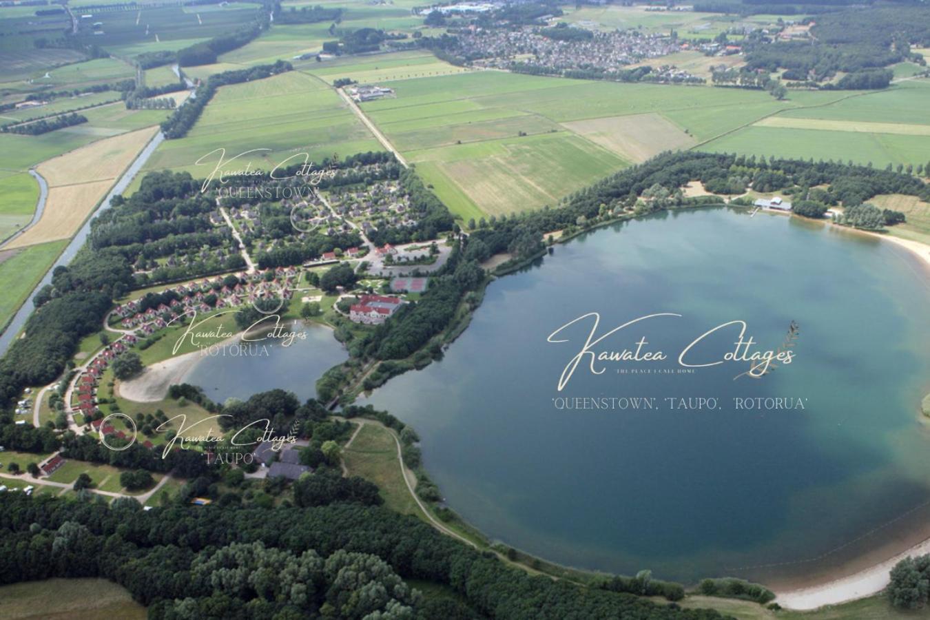 Forestview 'Queenstown' 6 Pers Very Child-Friendly By Kawatea Cottages (Adults Only) Ewijk Buitenkant foto