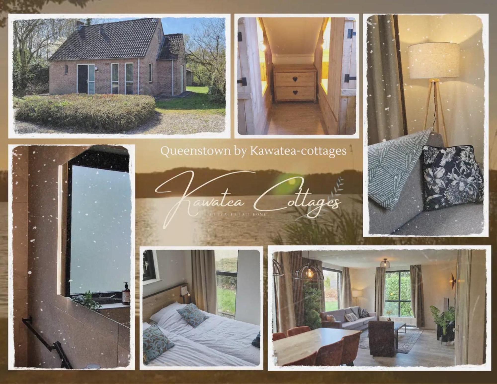 Forestview 'Queenstown' 6 Pers Very Child-Friendly By Kawatea Cottages (Adults Only) Ewijk Buitenkant foto